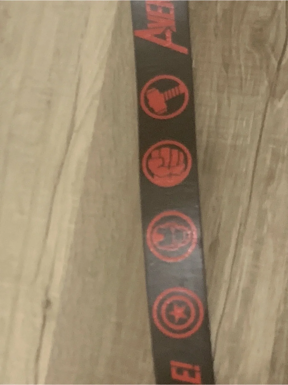 💎 25-30 inch Kids Belt Marvel Avengers Assemble! - Black & Red Logo Disney